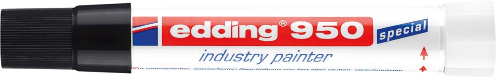 edding Industriemarker 950 4-950001 10mm Pastenspitze schwarz