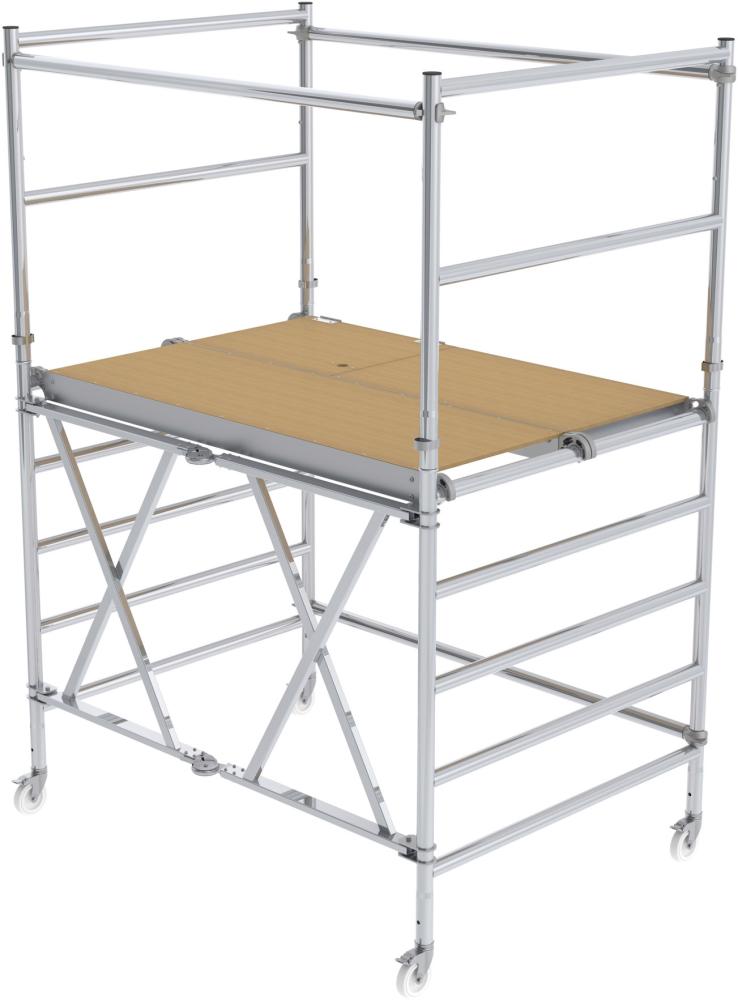 Klappgerüst Alu 1,35x1,80mit Ausbaueinheit