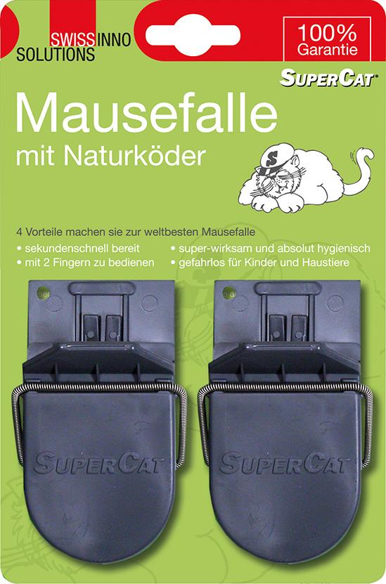 Mausefalle Supercat 2er Swissinno Soluti