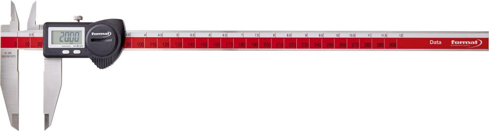 Format Messschieber digital mit DATA Variable + Daten- Ausgang 300mm