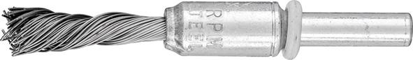 Pferd Pinselbürste Stahldr. 6mm10x25x0,2 mm gez.