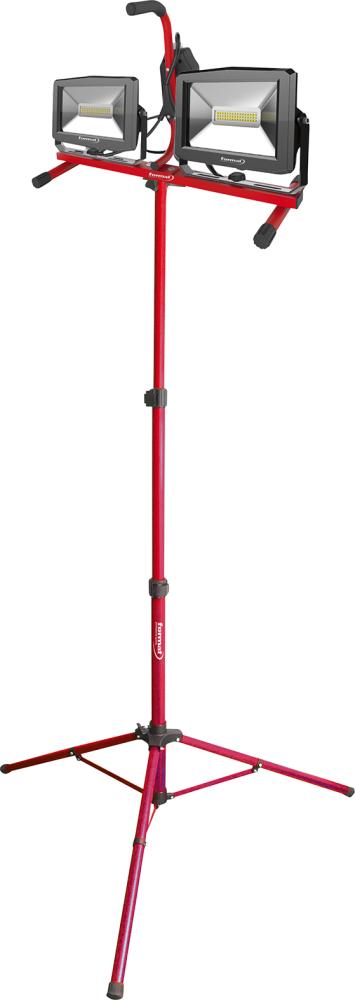 Doppelstrahler LED mit Stativ 2x30W FORMAT
