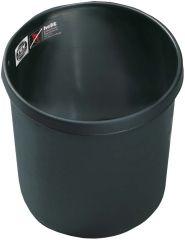 Papierkorb 18 l schwarz schwer entflammb.