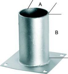 Aufschraubhülse für 100 Rundholz