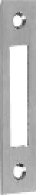 BKS Fl.schließbl., S412, STA, 20x90mm kantig, DIN Links-Rechts,nickelsilber,lackiert