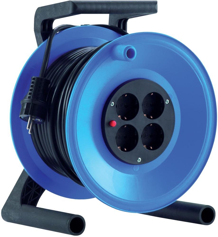 Hedi Kabeltrommel Kunststoff 25m H05VV3Gx1,5 IP20