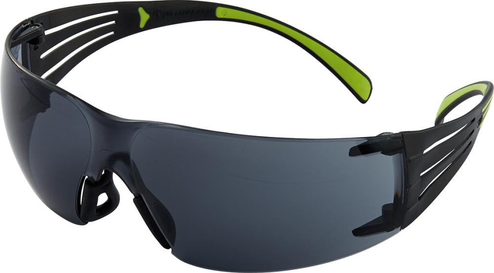 3M Schutzbrille SECUREFIT SF402AF/schwarz/grün/grau