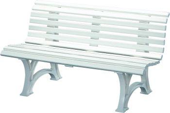 Bank Helgoland 3 Sitze weiß 1500 mm