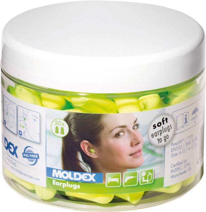 Moldex Einwegstöpsel Pura-Fit to go 7705, grüngelb, SNR 36dB
