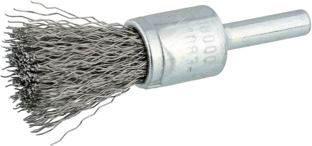 Osborn Pinselbürste Rostf. 6mm 10x0,3mm gew.