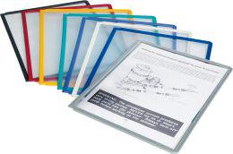 Sichttafeln dunkelblau, Pckg. a 5 Stück