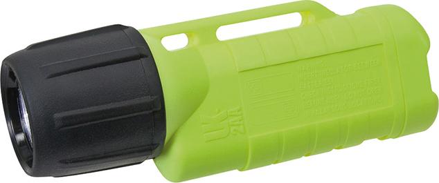 UK LED-Helmlampe 2AA Heckschalter