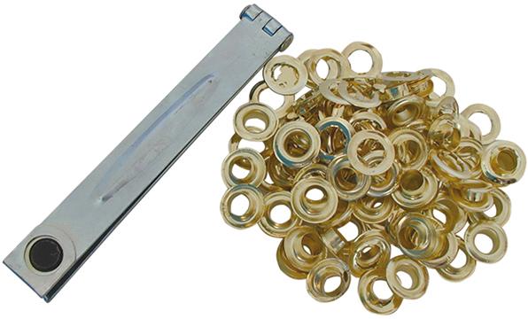 MaKeDO Ösensatz, 120-tlg., inkl. Zange