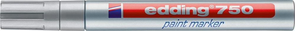 edding Lackmarker 750 4-750054 2-4mm Rundspitze permanent silber