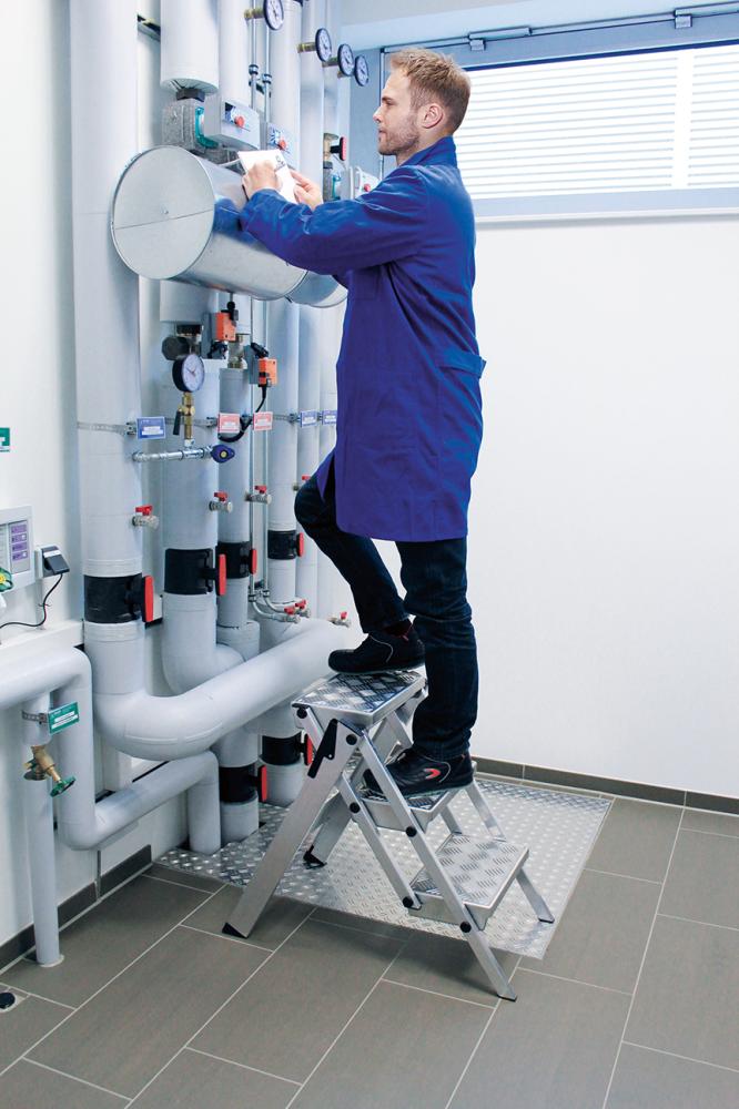 Alu-Kompakt-Tritt ML, 2-stufig