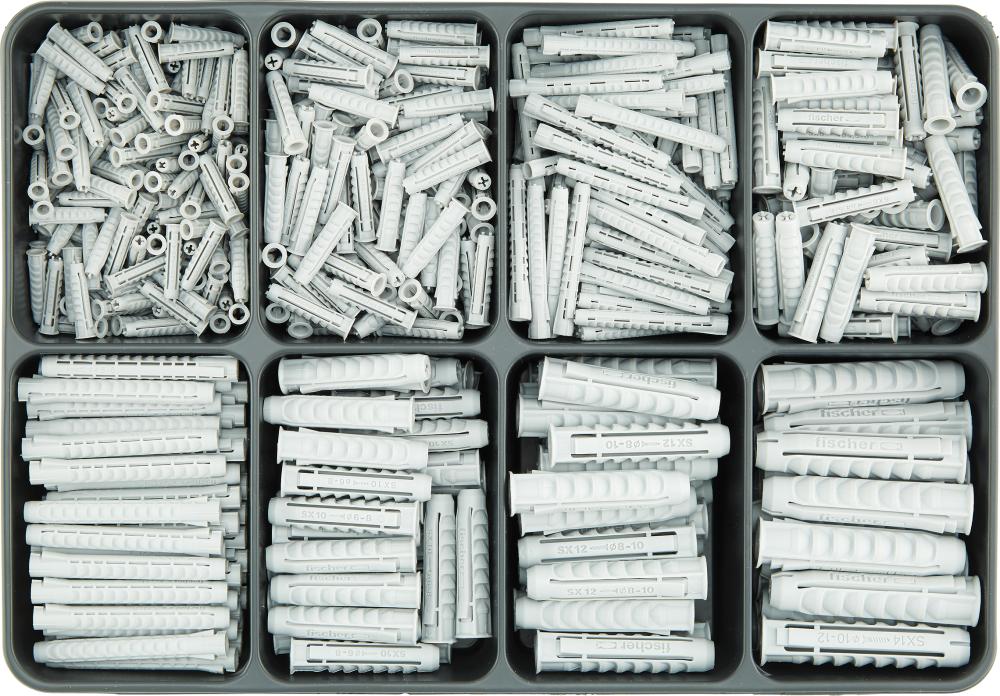 E-NORM  Montagekoffer 48 fischer SX Dübel