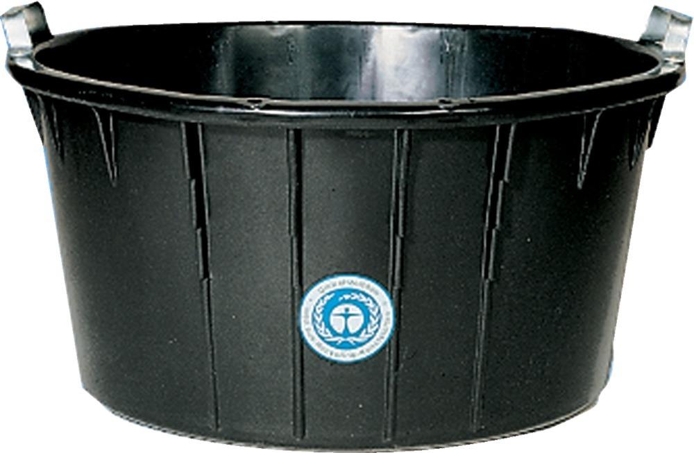 Spezialkübel oval, schwarz 90 L