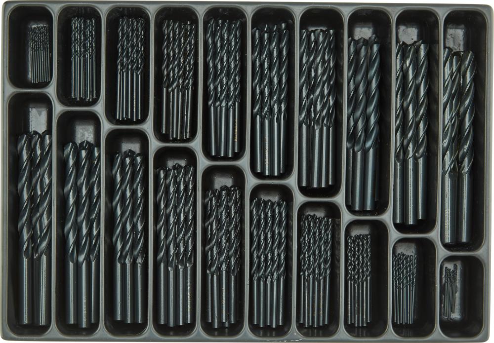 E-NORM  Montagekoffer 44 HSS-Bohrer, rollgewalzt