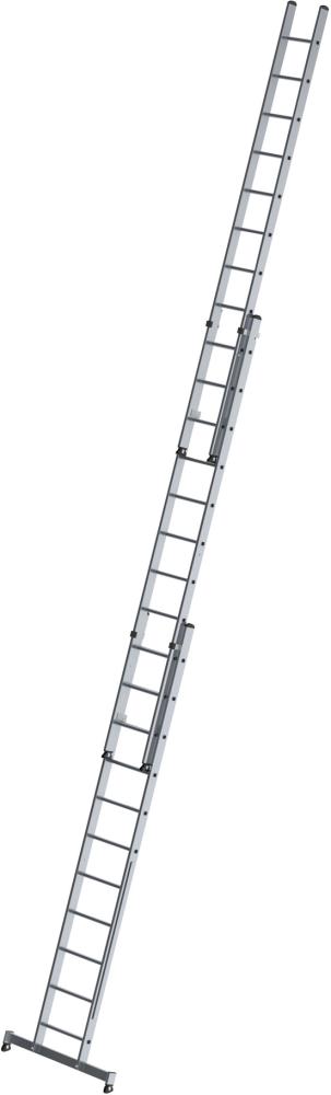 Alu-Mehrzweckleiter 3x11 Sprossen,nivello