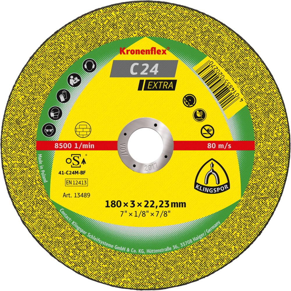 Klingspor Trennscheibe C24 Extra 115x2,5mm gekr.