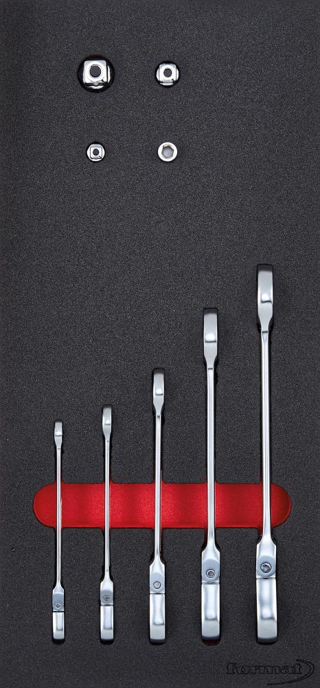 Format Werkzeugmodul 1/3 Ratschenringschlüssel schwenkbar