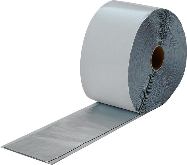 illbruck Butyl Kleb- und Dichtband Alu ME 402, selbstklebend, 100x1,2mm 25m Rolle