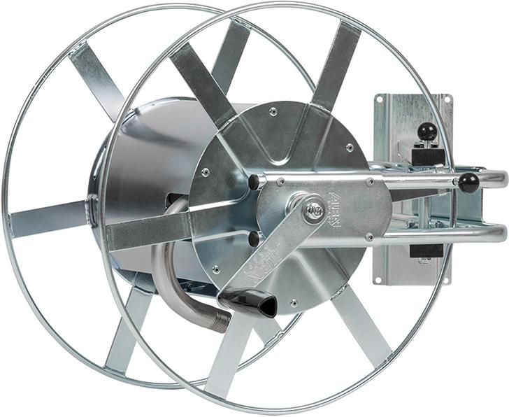 ALBA Krapf Wandschlauchaufroller Status