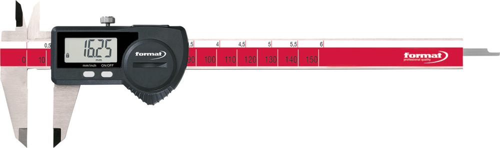 Format Messschieber digital mit DATA Variable + Daten- Ausgang + rechteckigem 150mm