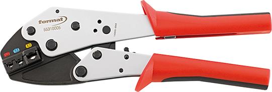 Format Crimpzange für isolierte Kabelschuhe 0,5-6qmm