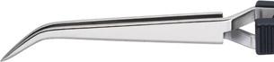 Knipex Kreuz-Pinzette spitz gebogen vernickelt 160mm