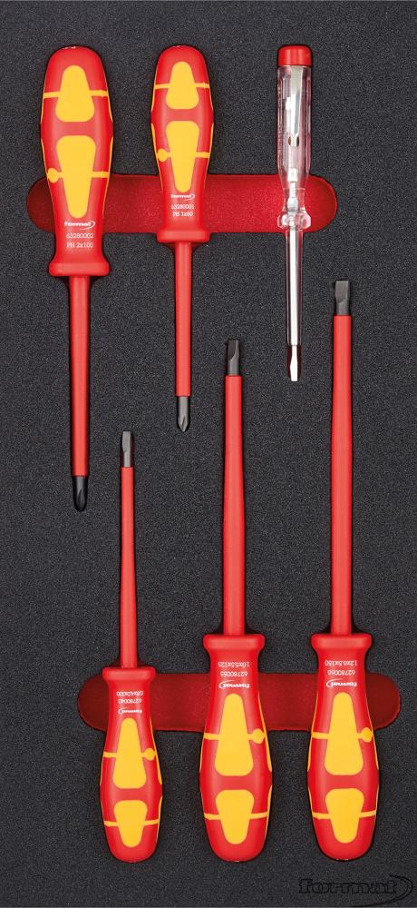 Format Werkzeugmodul 1/3 Schraubendreher VDE