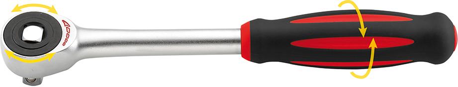 Format Drehgriffknarre 1/4" 60Zähne 185mm