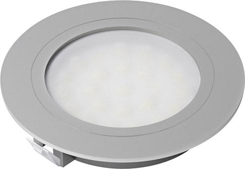 LED EcoPower Flood Alu Opnw,12V,1,7W, Abdeck.matt
