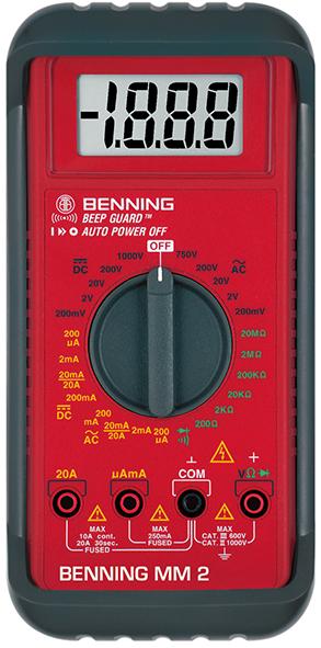 Benning Digital-Multimeter MM 2