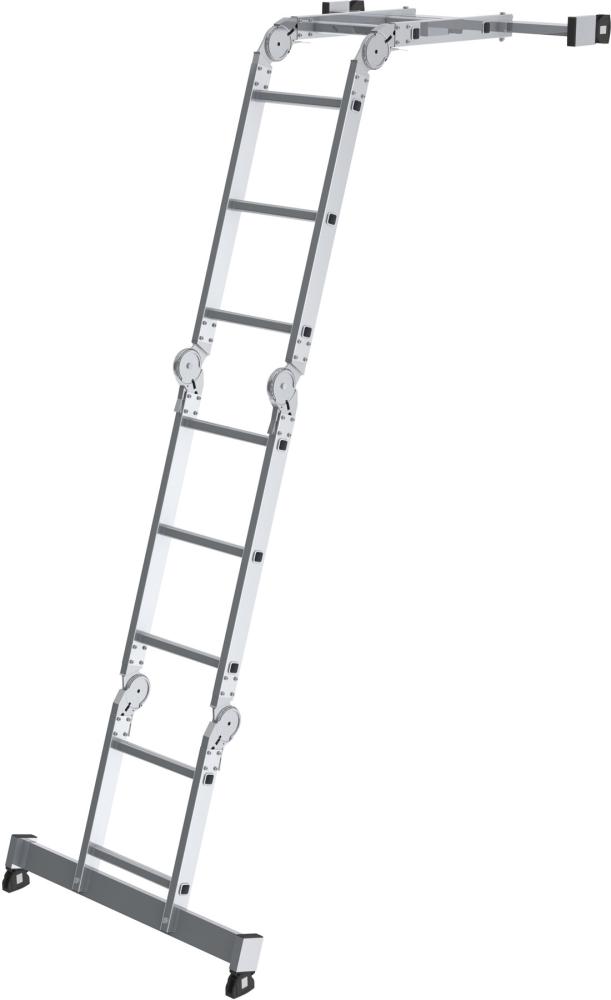 Vielzweckleiter Alu 2x2/2x3 Sprossen