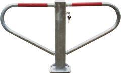 Parkplatzsperre Dübelbefestigung Schake