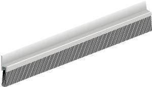 Türbodendichtung alu IBS 39 100cm m.PP Bürste