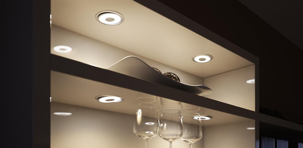 LED Swing, Alu Optik, nw 12VDC, 2.5W, 1.8m