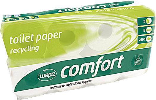 Toil.papier WEPAComfort 2-lg weiss 64 Rollen