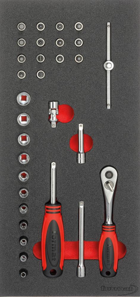 Format Werkzeugmodul 1/3 Steckschlüssel 1/4"