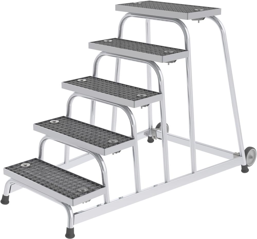 Aluminium Arbeitspodest 3,0m, 5 Stufen