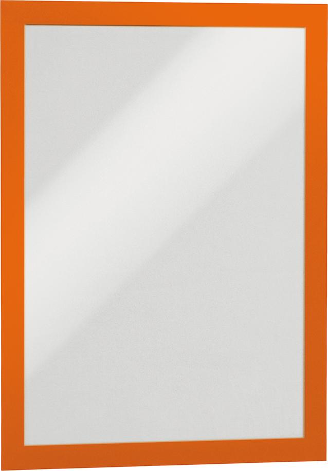DURABLE Magnetrahmen DURAFRAME 487209 DIN A4 orange 2 St./Pack.