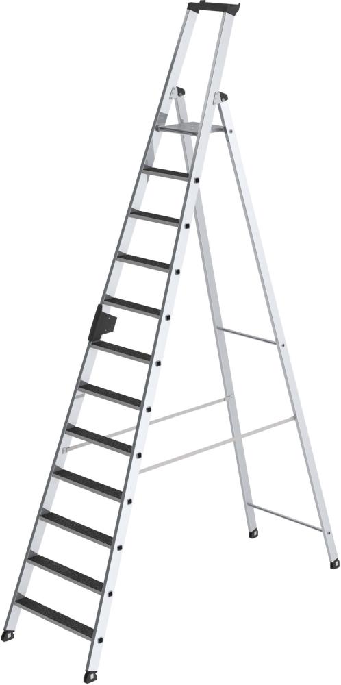 Alu-Stehleiter 1x12 St. m. clip-step R13