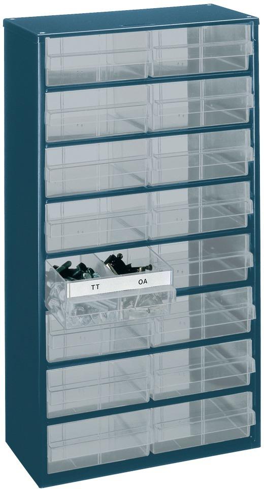 raaco Schubladenmagazin Typ 1216-04 blau