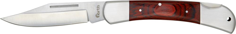 Fortis Arbeitsmesser Holz im Lederetui 220mm