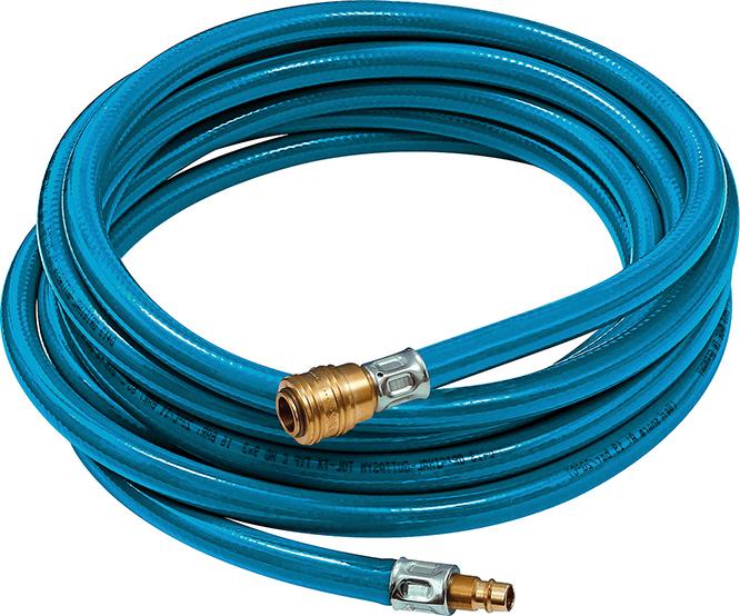 Riegler PVC-Gewebeschlauch-Set kompl.eingebunden 6mm 10m
