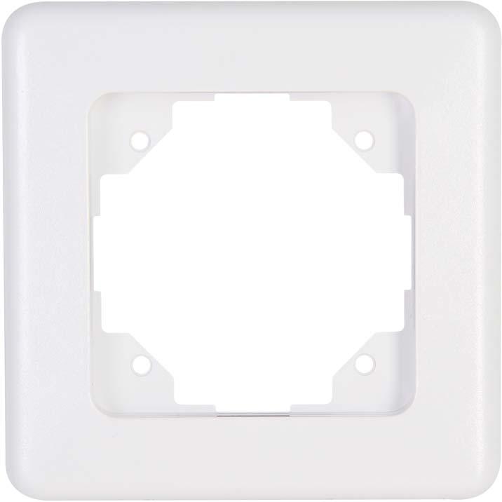 Abdeckrahmen EUROPA 1-fach, arkt., f. senkr./waag. Installation