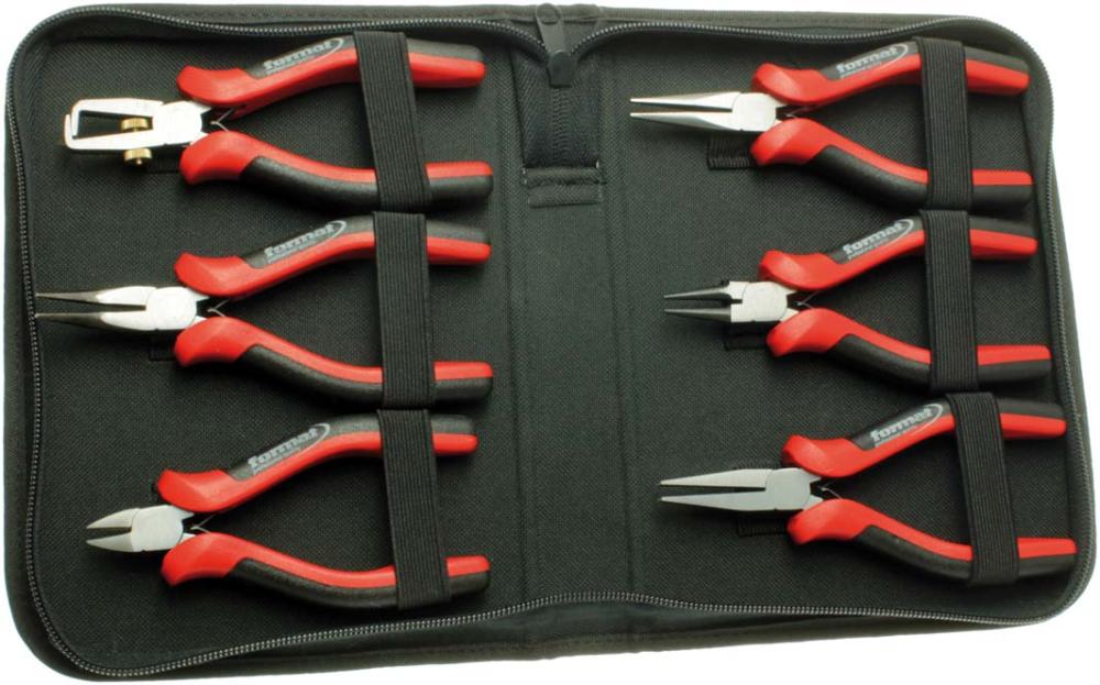 Format Zangen-Set Elektronik im Etui 6-teilig