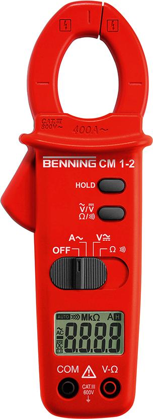 Benning Digital-Stromzangen- Multimeter CM 1-2
