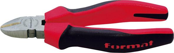 Format Seitenschneider poliert mit 2-Komponenten-Griffen 125mm